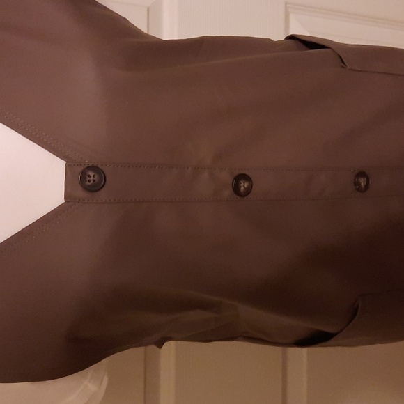 Polyurethane Spandex Light Brown Cutest Dress with T shirt. Front pockets.. - Picture 2 of 5